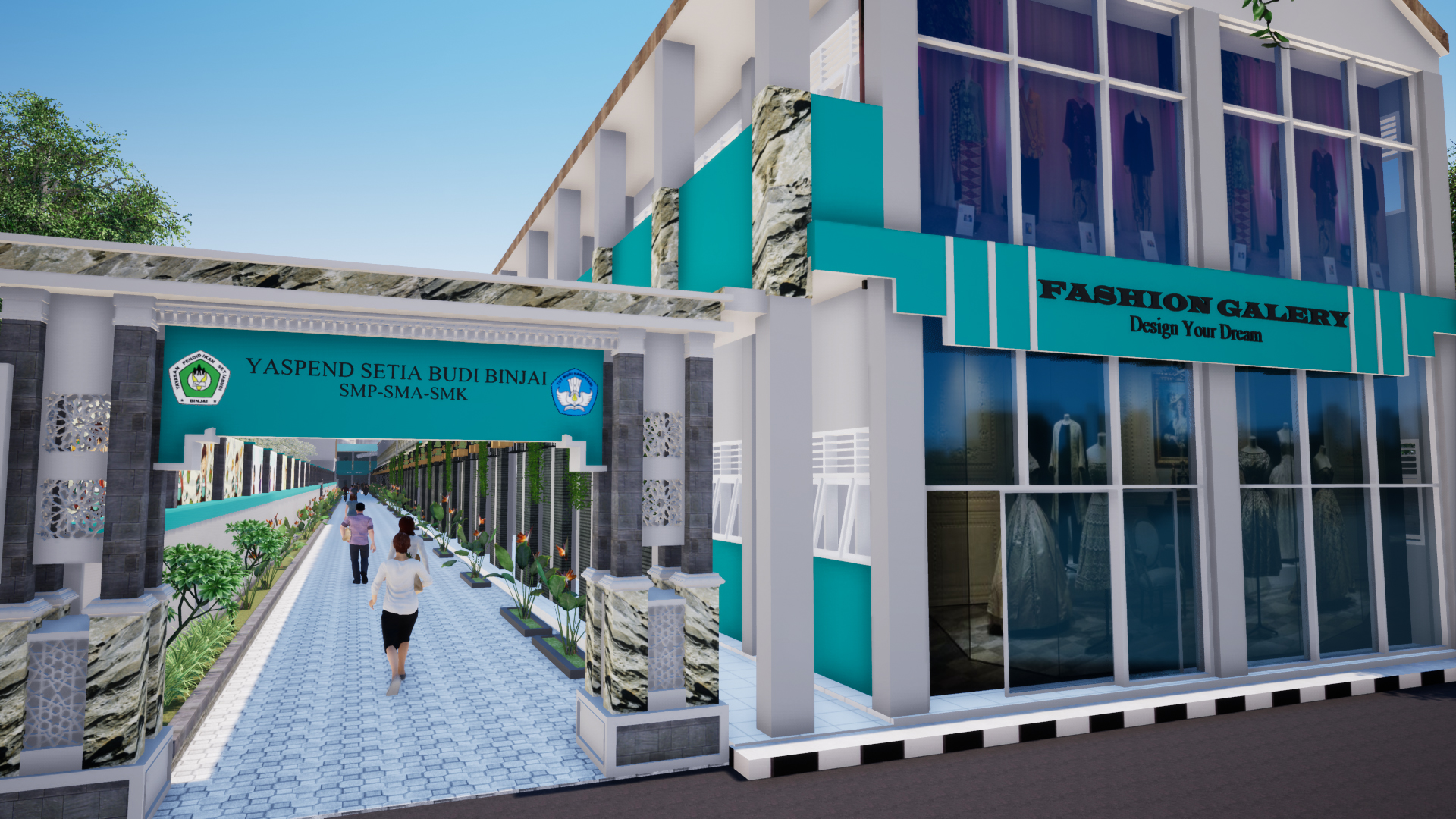 <center>Revitalisasi SMK Setia Budi Binjai</center> video